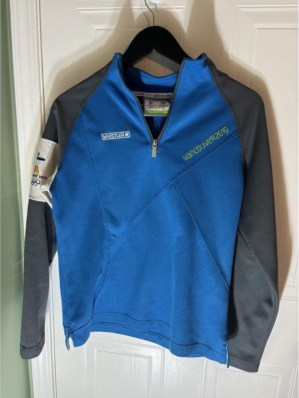 Vancouver 2010 Winter Olympics 1/4 Zip Jacket Elevate Whistler Womens Medium